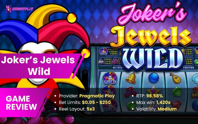 Disfruta Las Divertidas Ventajas de Joker Jewels Wild en Casinos Online