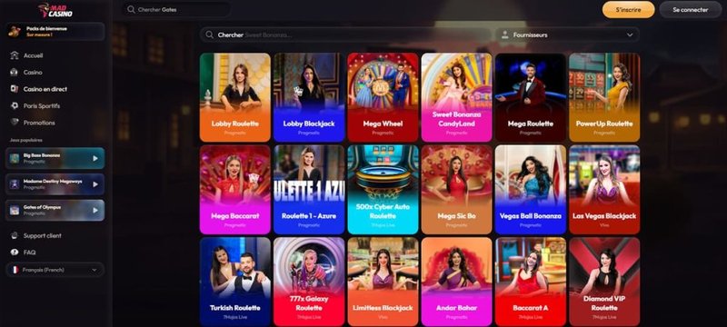 Découvrez les Avantages du Jeu En Ligne à Madcasino - Un Casino En Ligne