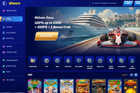 Wonaco Casino in Deutschland: Neueste Boni und Slots jetzt ausprobieren