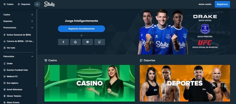 El Mundo de Juegos de Azar en Stake Casino en España en Línea