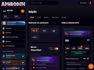 Aphrodite live casino - Découvrez les meilleures promotions et bonus du casino Aphrodite France Aphrodite live casino - Découvrez les meilleures promotions et bonus du casino Aphrodite France